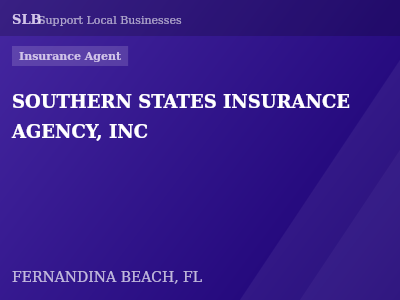 SOUTHERN STATES INSURANCE AGENCY, INC — Insurance Agent in FERNANDINA BEACH, FL
