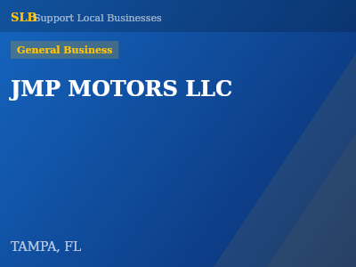 JMP MOTORS LLC — General Business in TAMPA, FL