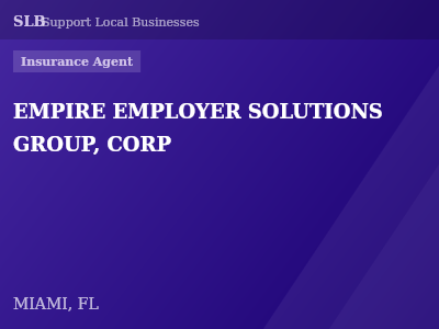 EMPIRE EMPLOYER SOLUTIONS GROUP, CORP — Insurance Agent in MIAMI, FL