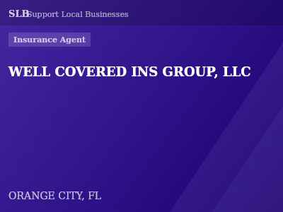 WELL COVERED INS GROUP, LLC — Insurance Agent in ORANGE CITY, FL