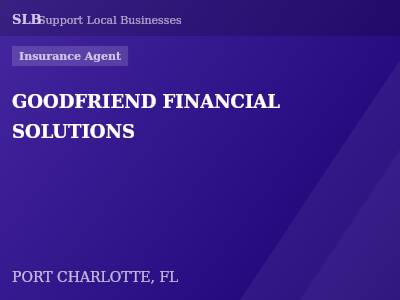 GOODFRIEND FINANCIAL SOLUTIONS — Insurance Agent in PORT CHARLOTTE, FL