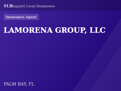 LAMORENA GROUP, LLC — Insurance Agent in PALM BAY, FL