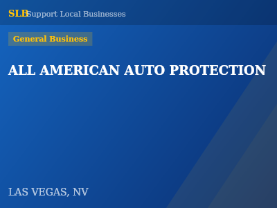 ALL AMERICAN AUTO PROTECTION — General Business in LAS VEGAS, NV