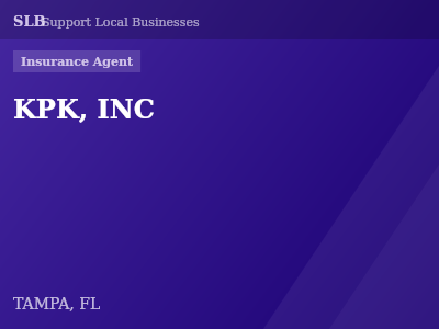 KPK, INC — Insurance Agent in TAMPA, FL