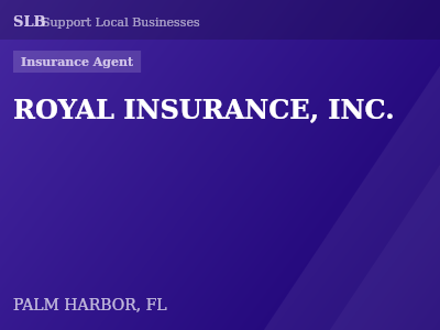 ROYAL INSURANCE, INC. — Insurance Agent in PALM HARBOR, FL