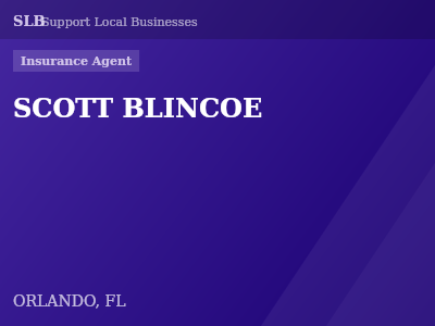 SCOTT BLINCOE — Insurance Agent in ORLANDO, FL