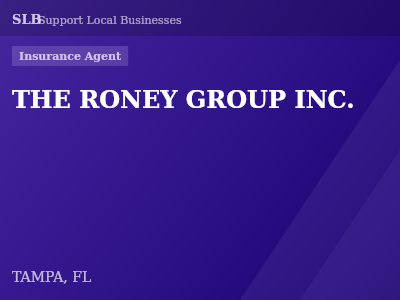 THE RONEY GROUP INC. — Insurance Agent in TAMPA, FL