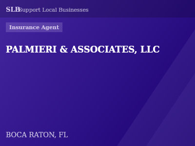 PALMIERI & ASSOCIATES, LLC — Insurance Agent in BOCA RATON, FL