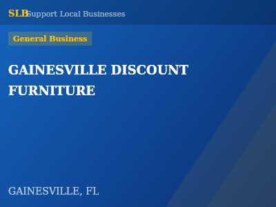 GAINESVILLE DISCOUNT FURNITURE — General Business in GAINESVILLE, FL