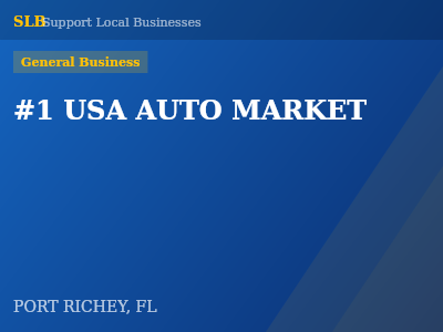 #1 USA AUTO MARKET — General Business in PORT RICHEY, FL