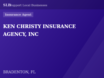 KEN CHRISTY INSURANCE AGENCY, INC — Insurance Agent in BRADENTON, FL