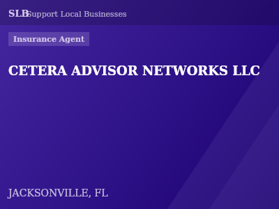 CETERA ADVISOR NETWORKS LLC — Insurance Agent in JACKSONVILLE, FL