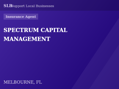 SPECTRUM CAPITAL MANAGEMENT — Insurance Agent in MELBOURNE, FL