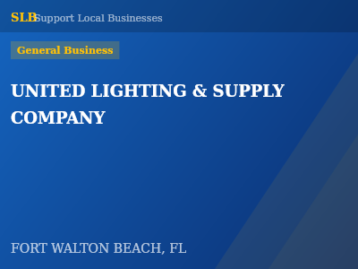 UNITED LIGHTING & SUPPLY COMPANY — General Business in FORT WALTON BEACH, FL