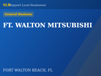 FT. WALTON MITSUBISHI — General Business in FORT WALTON BEACH, FL