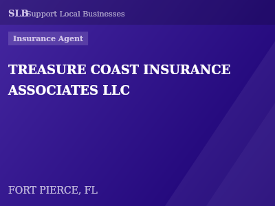 TREASURE COAST INSURANCE ASSOCIATES LLC — Insurance Agent in FORT PIERCE, FL
