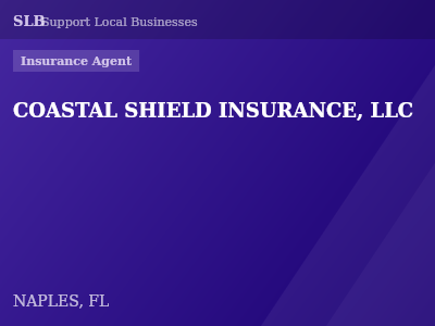 COASTAL SHIELD INSURANCE, LLC — Insurance Agent in NAPLES, FL