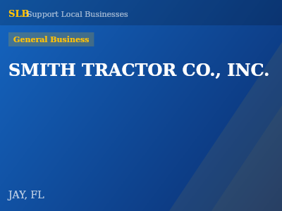 SMITH TRACTOR CO., INC. — General Business in JAY, FL