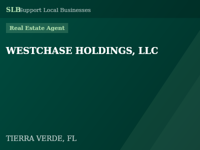 WESTCHASE HOLDINGS, LLC — Real Estate Agent in TIERRA VERDE, FL