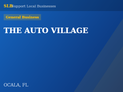 THE AUTO VILLAGE — General Business in OCALA, FL