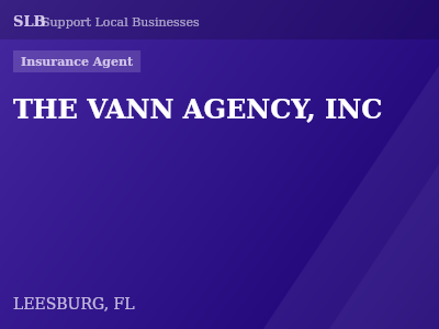 THE VANN AGENCY, INC — Insurance Agent in LEESBURG, FL