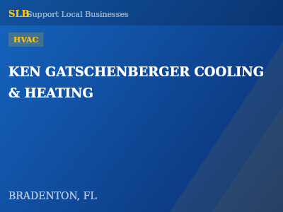 KEN GATSCHENBERGER COOLING & HEATING — HVAC in BRADENTON, FL