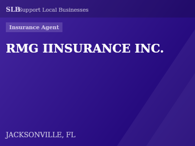 RMG IINSURANCE INC. — Insurance Agent in JACKSONVILLE, FL