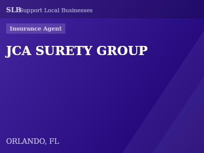 JCA SURETY GROUP — Insurance Agent in ORLANDO, FL