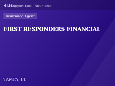 FIRST RESPONDERS FINANCIAL — Insurance Agent in TAMPA, FL