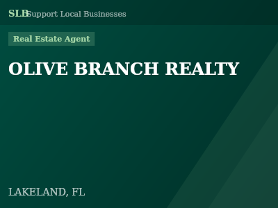 OLIVE BRANCH REALTY — Real Estate Agent in LAKELAND, FL