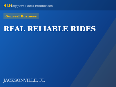 REAL RELIABLE RIDES — General Business in JACKSONVILLE, FL