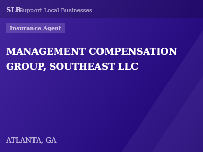 MANAGEMENT COMPENSATION GROUP, SOUTHEAST LLC — Insurance Agent in ATLANTA, GA