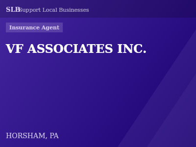 VF ASSOCIATES INC. — Insurance Agent in HORSHAM, PA