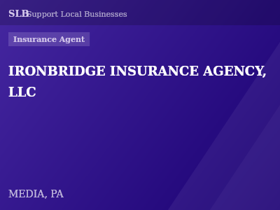 IRONBRIDGE INSURANCE AGENCY, LLC — Insurance Agent in MEDIA, PA
