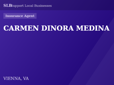 CARMEN DINORA MEDINA — Insurance Agent in VIENNA, VA