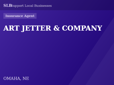 ART JETTER & COMPANY — Insurance Agent in OMAHA, NE
