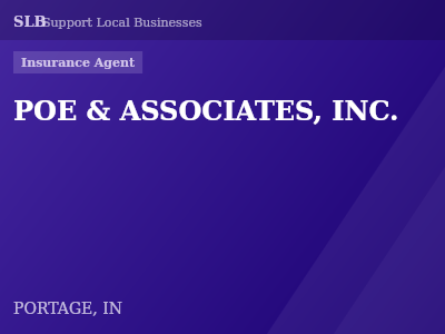 POE & ASSOCIATES, INC. — Insurance Agent in PORTAGE, IN