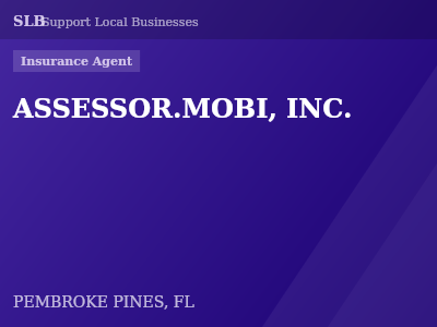 ASSESSOR.MOBI, INC. — Insurance Agent in PEMBROKE PINES, FL