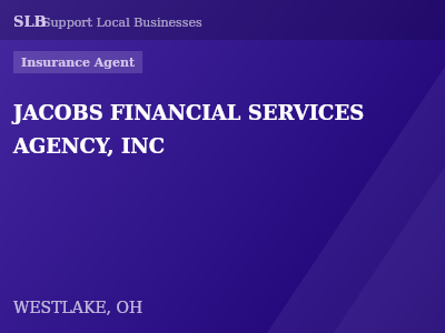 JACOBS FINANCIAL SERVICES AGENCY, INC — Insurance Agent in WESTLAKE, OH