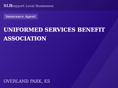 UNIFORMED SERVICES BENEFIT ASSOCIATION — Insurance Agent in OVERLAND PARK, KS