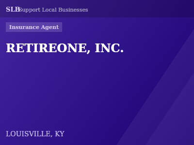 RETIREONE, INC. — Insurance Agent in LOUISVILLE, KY