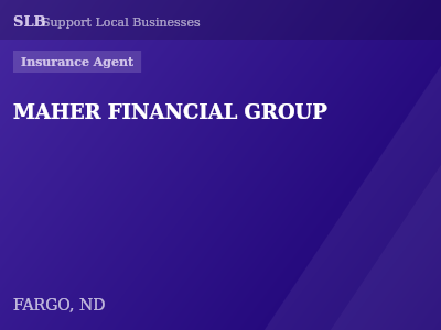 MAHER FINANCIAL GROUP — Insurance Agent in FARGO, ND