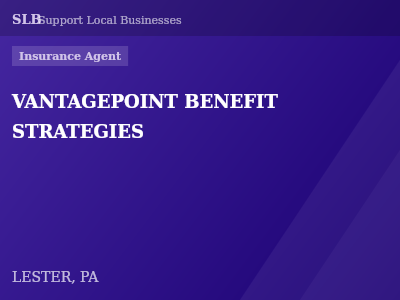VANTAGEPOINT BENEFIT STRATEGIES — Insurance Agent in LESTER, PA