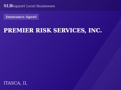 PREMIER RISK SERVICES, INC. — Insurance Agent in ITASCA, IL