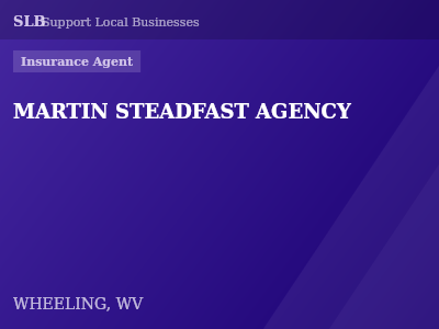 MARTIN STEADFAST AGENCY — Insurance Agent in WHEELING, WV