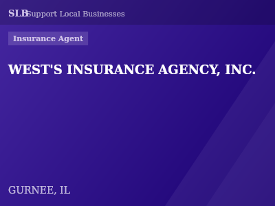 WEST'S INSURANCE AGENCY, INC. — Insurance Agent in GURNEE, IL