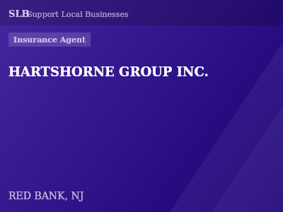 HARTSHORNE GROUP INC. — Insurance Agent in RED BANK, NJ