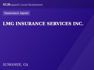LMG INSURANCE SERVICES INC. — Insurance Agent in SUWANEE, GA