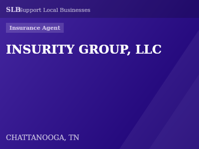 INSURITY GROUP, LLC — Insurance Agent in CHATTANOOGA, TN