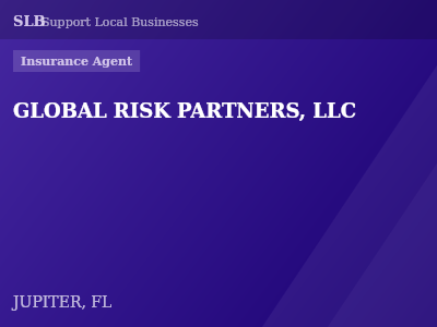 GLOBAL RISK PARTNERS, LLC — Insurance Agent in JUPITER, FL